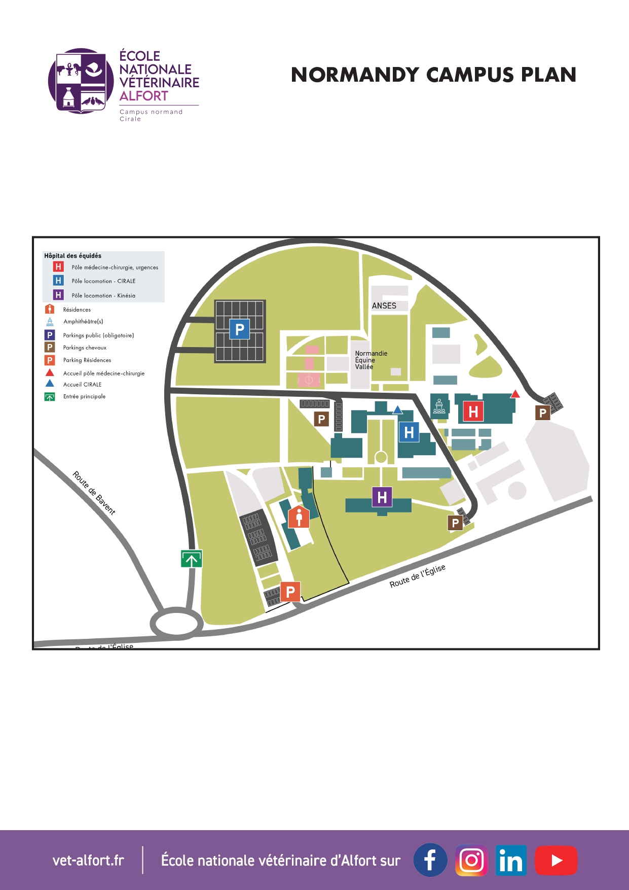 Plan d'accès de la salle de formation